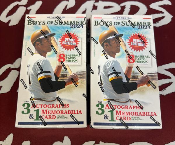 2024 Panini Boys of Summer Baseball *2 Box* RT #1