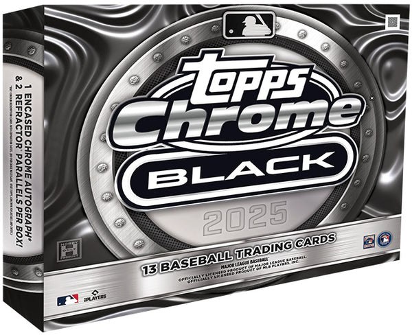 2025 Topps Chrome Black Baseball *12 Box* Full Case PYT #4