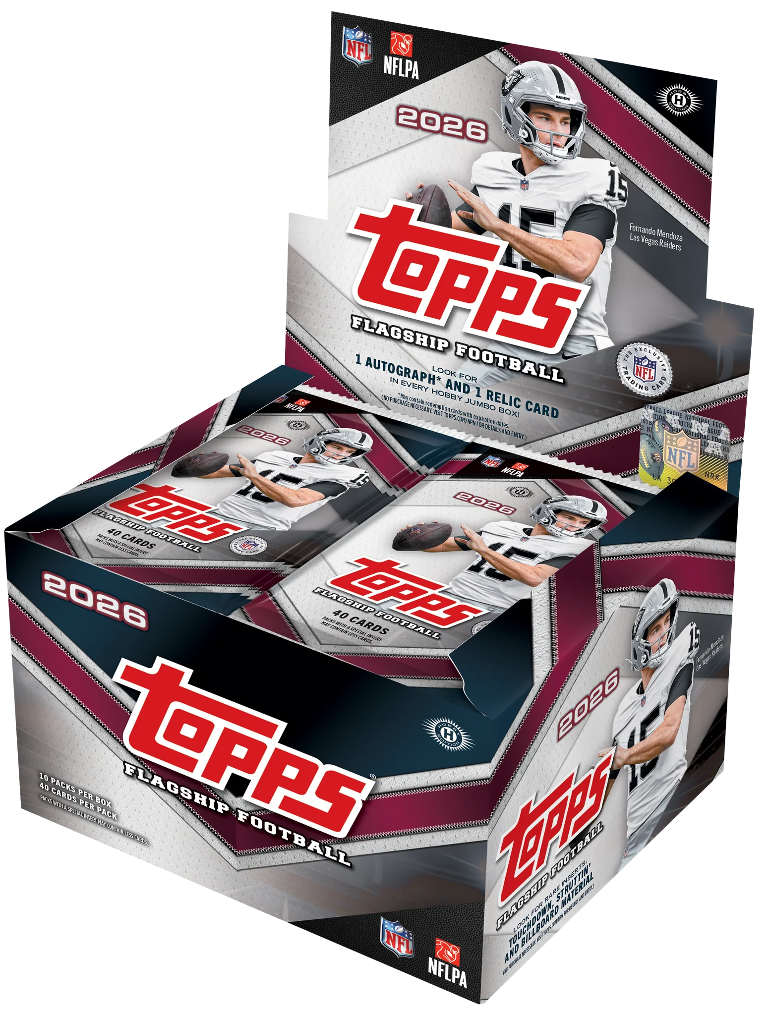 LAST IN STOCK! 2026 Topps Flagship Football JUMBO *2 Box* PYT #8